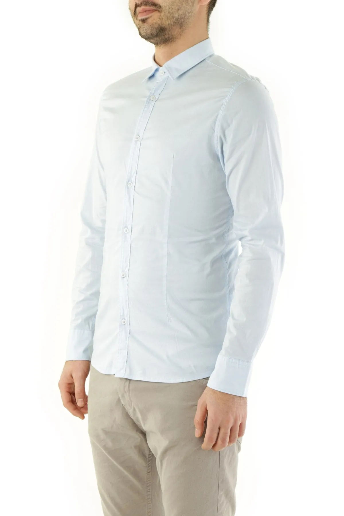 Absolut Joy camicia azzurra   