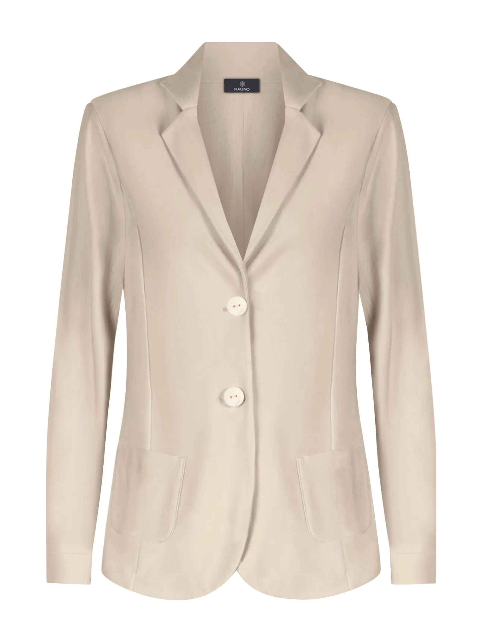 Blazer in Eco Techno Fleece - Champignon
