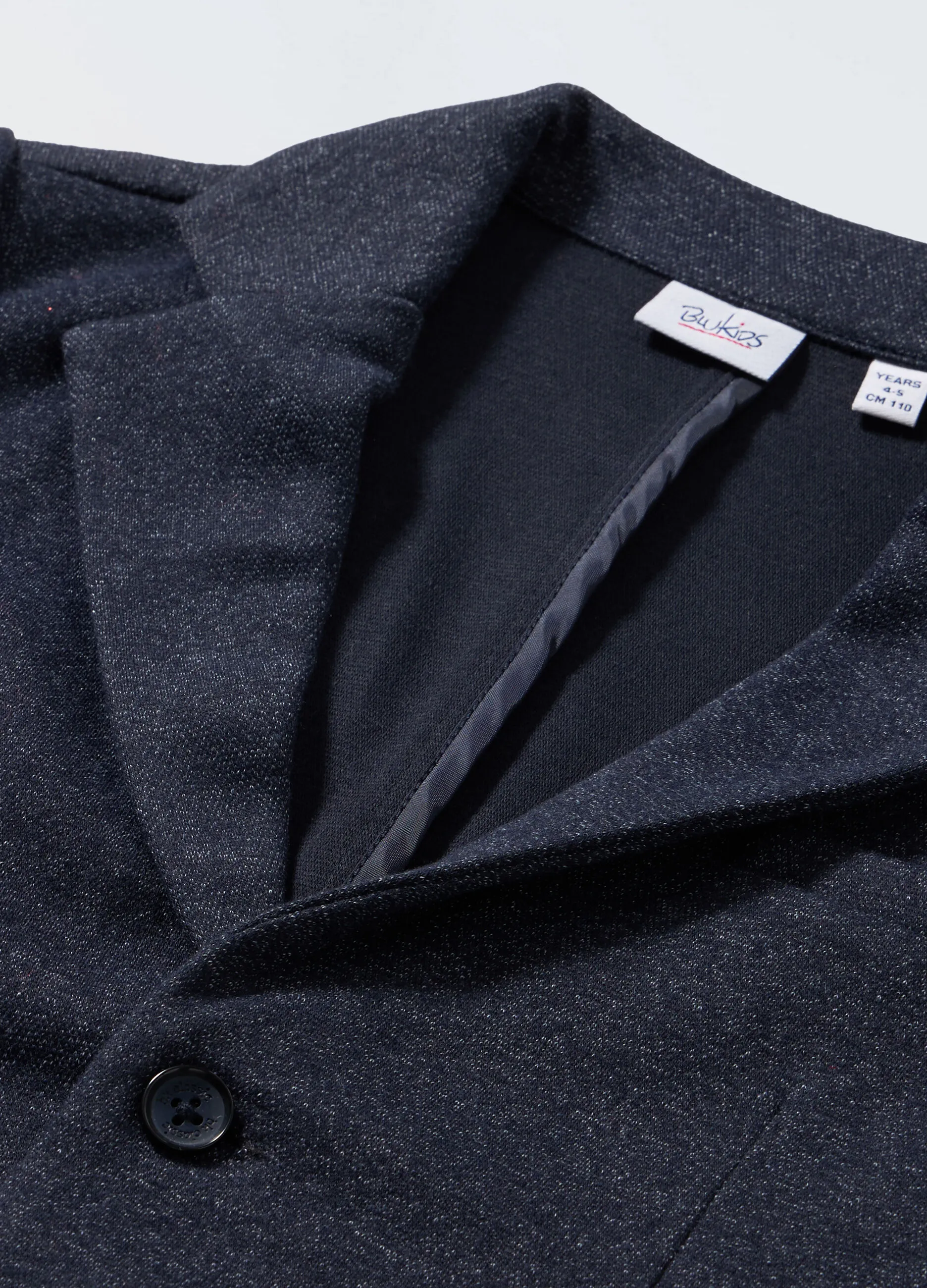 BLUKIDS  Blazer in punto milano stretch bambino