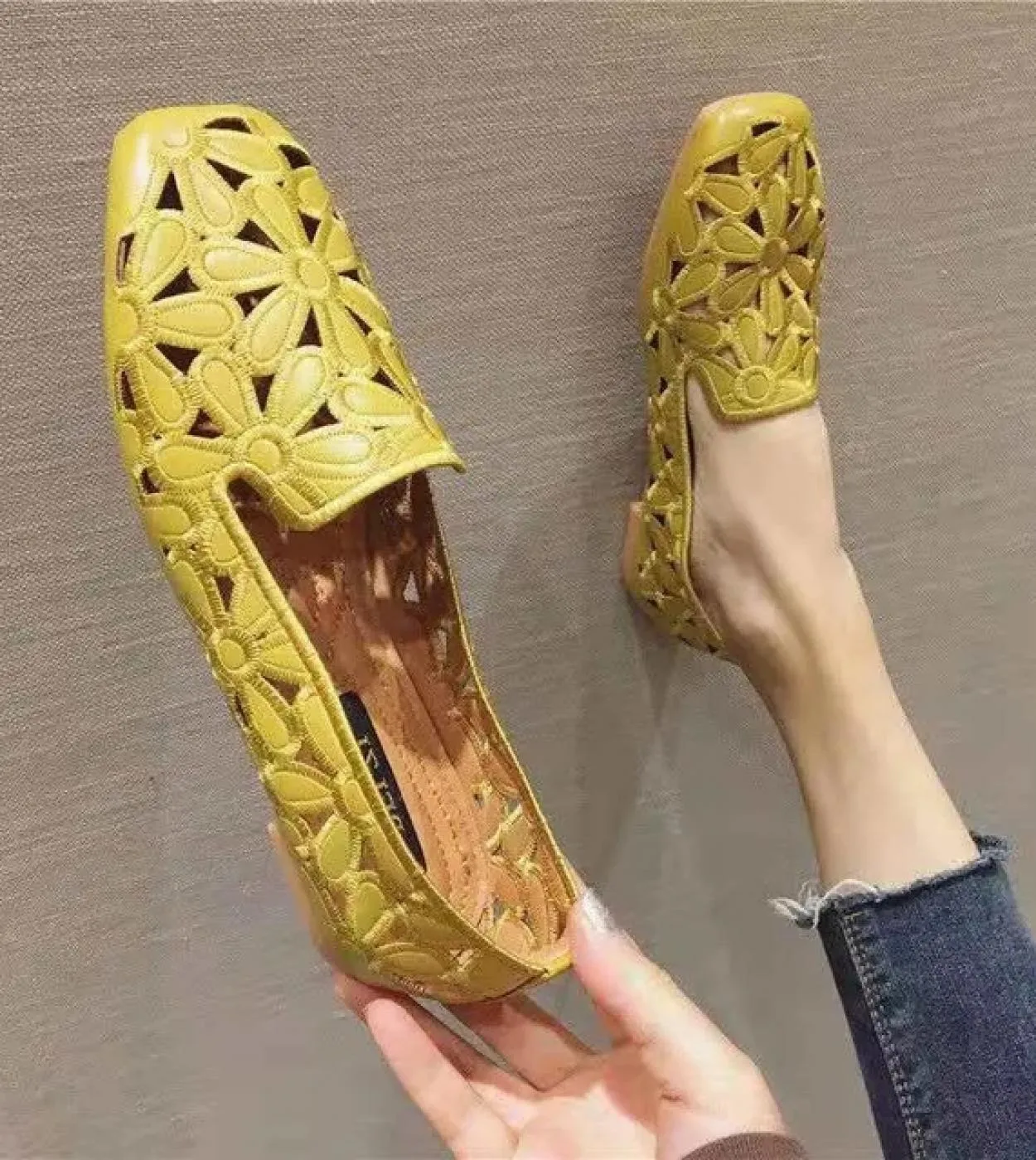 Comemore 2022 Spring Sneakers Summer Slip On Loafers Women Flat Sandals Shoes Soft Loafers Moccasin Woman Ballet Flats Y
