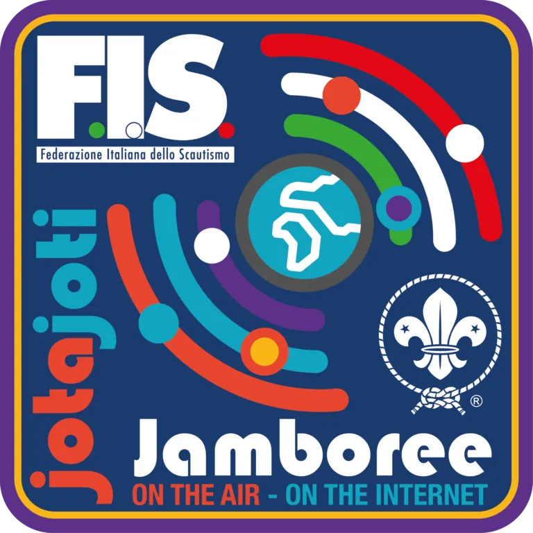 Distintivo Jota Joti – Jamboree on the air – on the internet