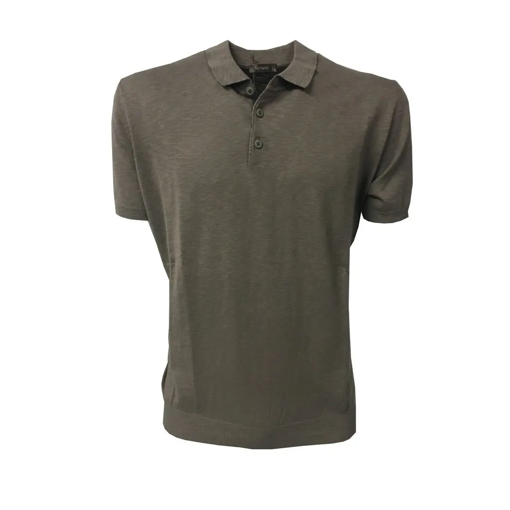 FERRANTE polo uomo mezza manica con bordo 23625 100% cotone MADE IN ITALY