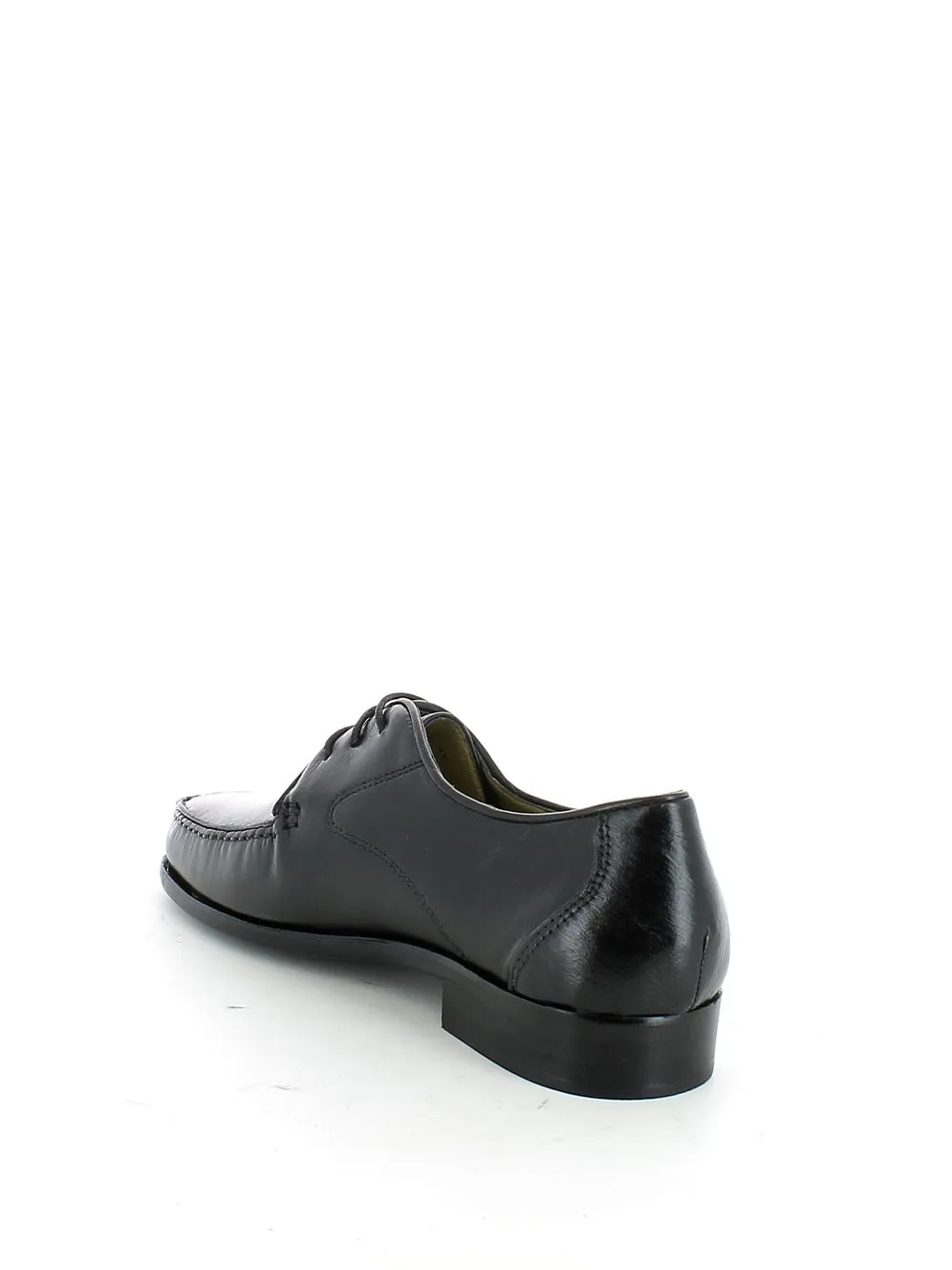 Giò Line  Mocassino con lacci Stefano in nappa nero 