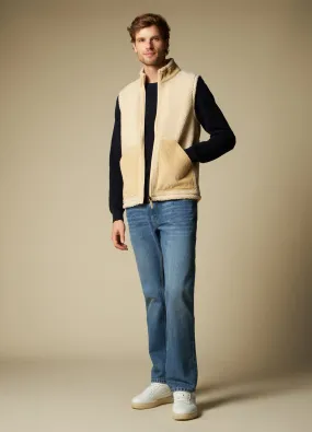 J. HART & BROS  Smanicato in pile Teddy uomo