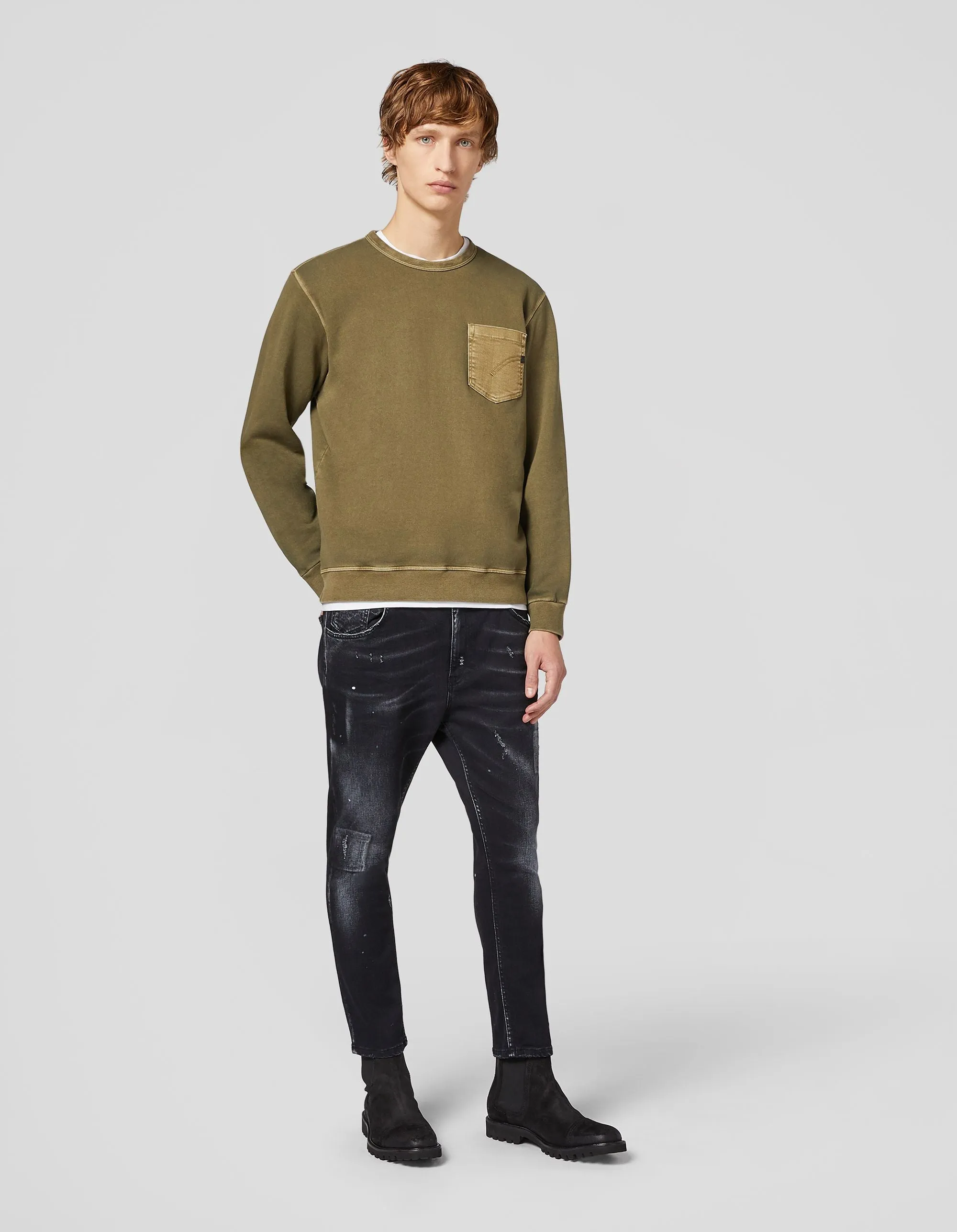 Jeans superskinny Alex Denim nero
