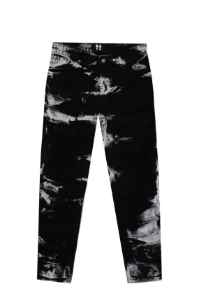 JEANS UOMO RAYZ RONALDO BLACK/WHITE