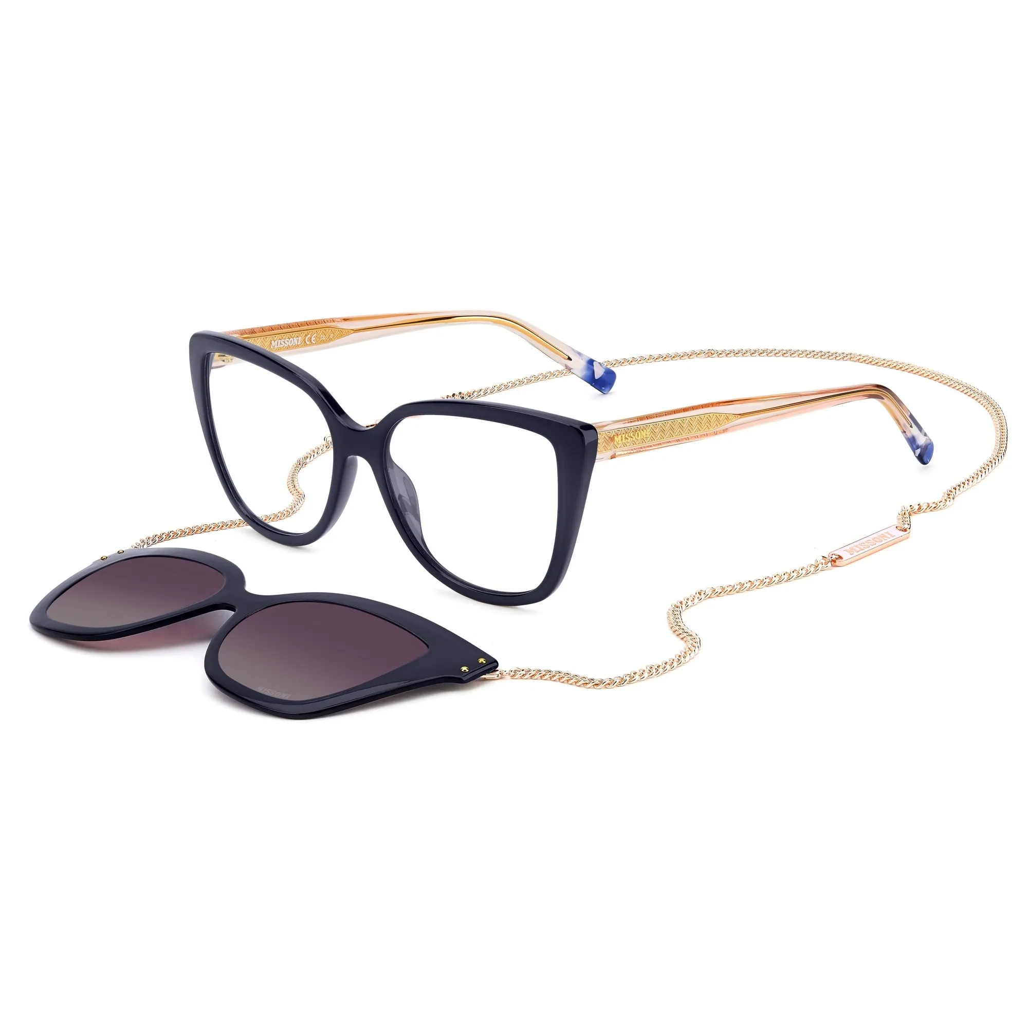   Missoni MIS 0133/CS Clip-on PJP XW Blu | Occhiale Da Vista Donna 