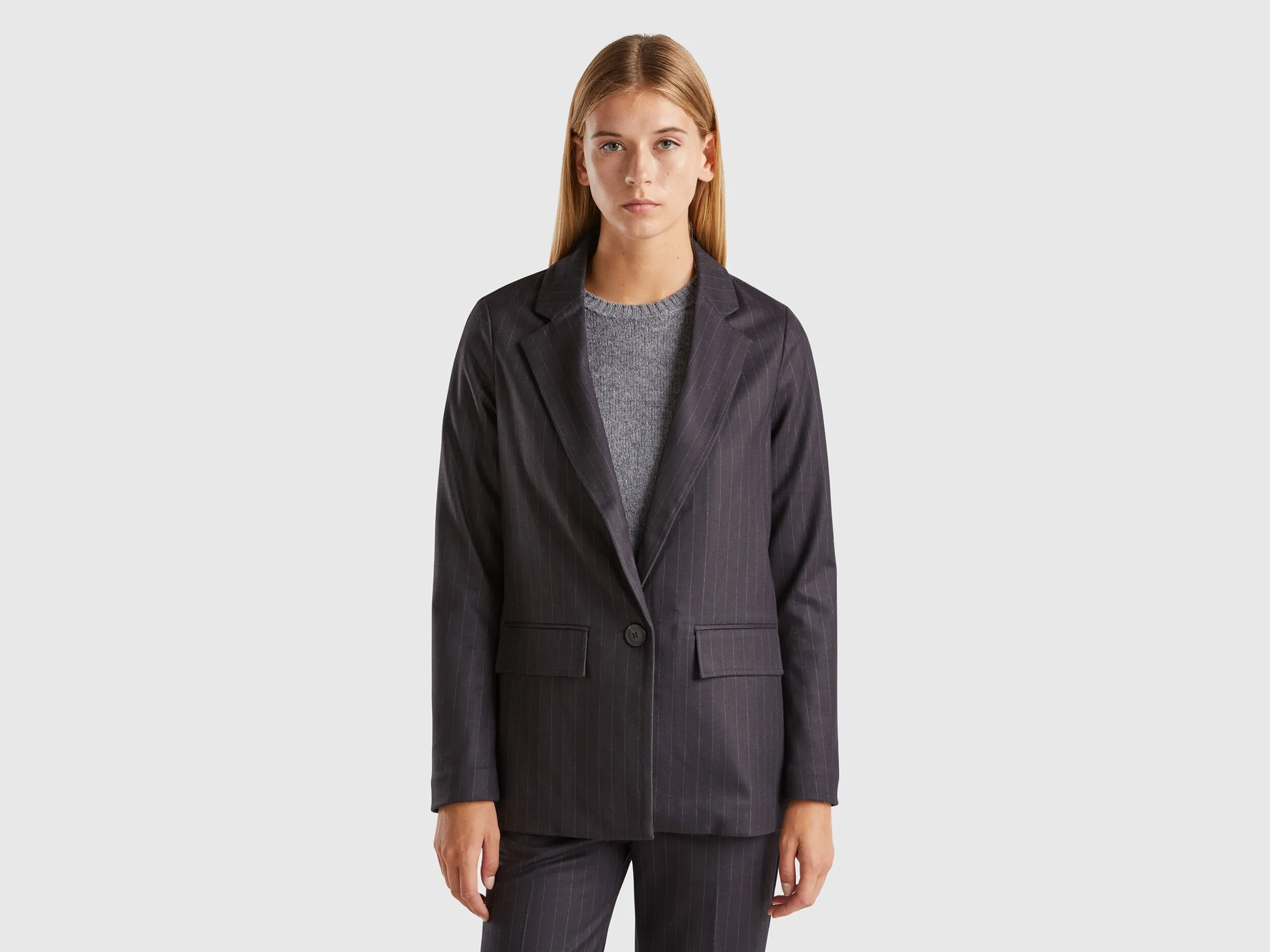 Nuovi arrivi Blazer gessato sfoderato