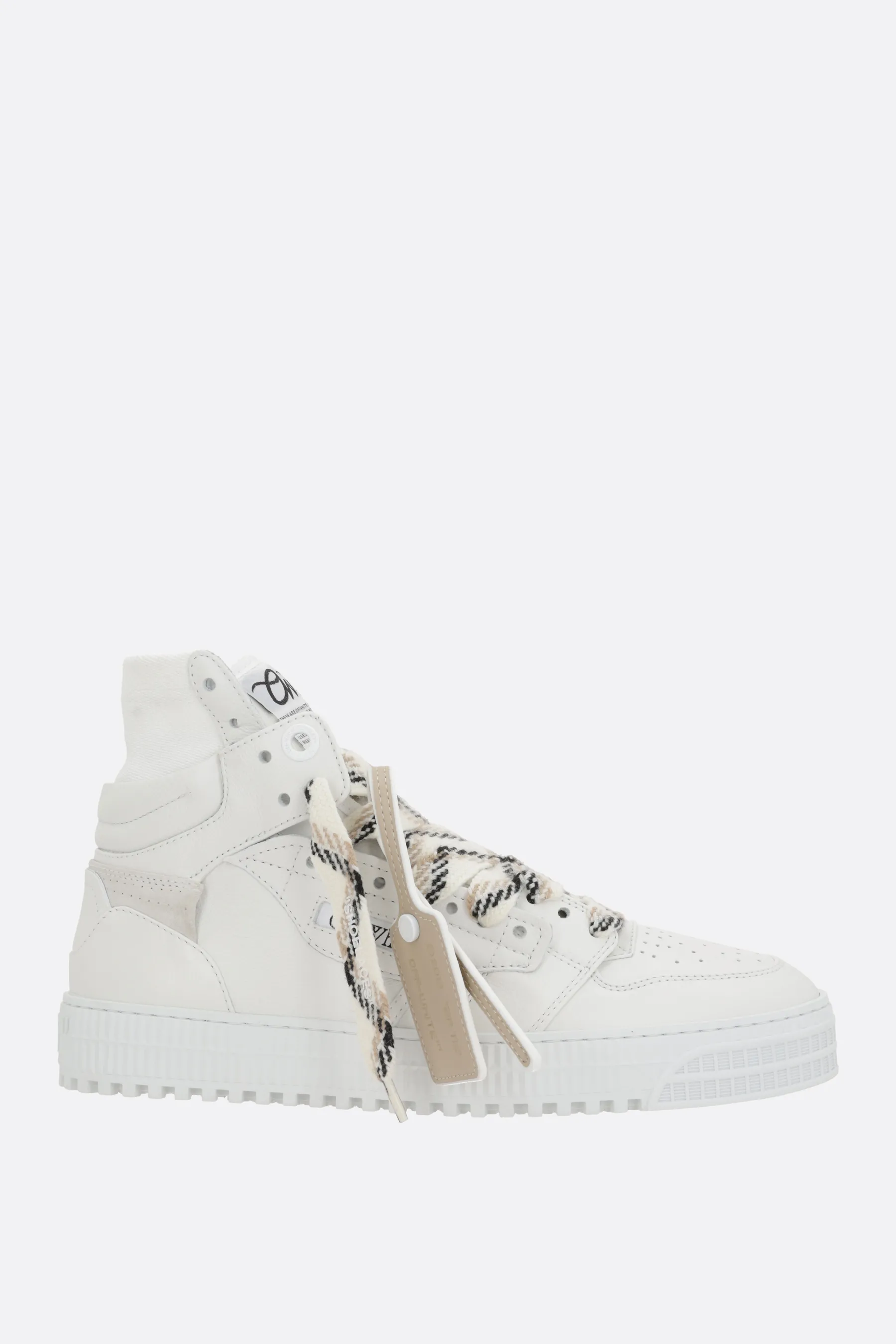  OFF WHITE sneaker high-top 3.0 Off Court in pelle liscia 