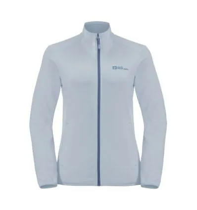 Pile JACK WOLSKINS Kolbenberg fz Donna (Soft Blue)