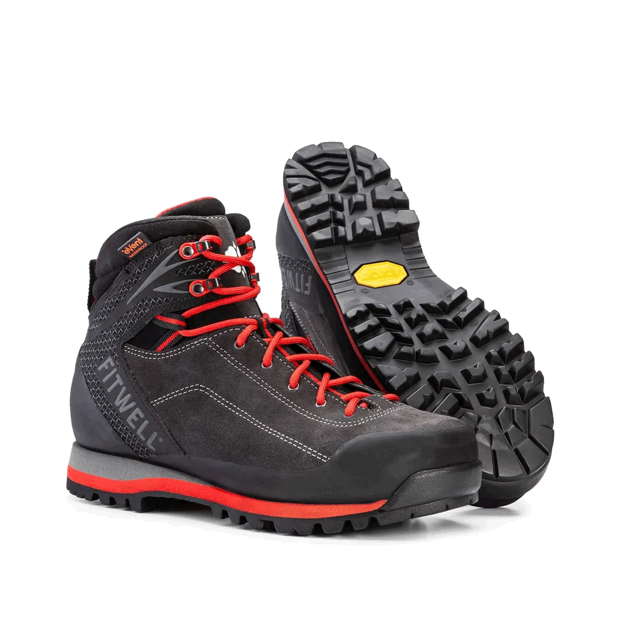 Scarponi da trekking e lunghe percorrenze BIG WALL TREK - Fitwell - Made in Italy