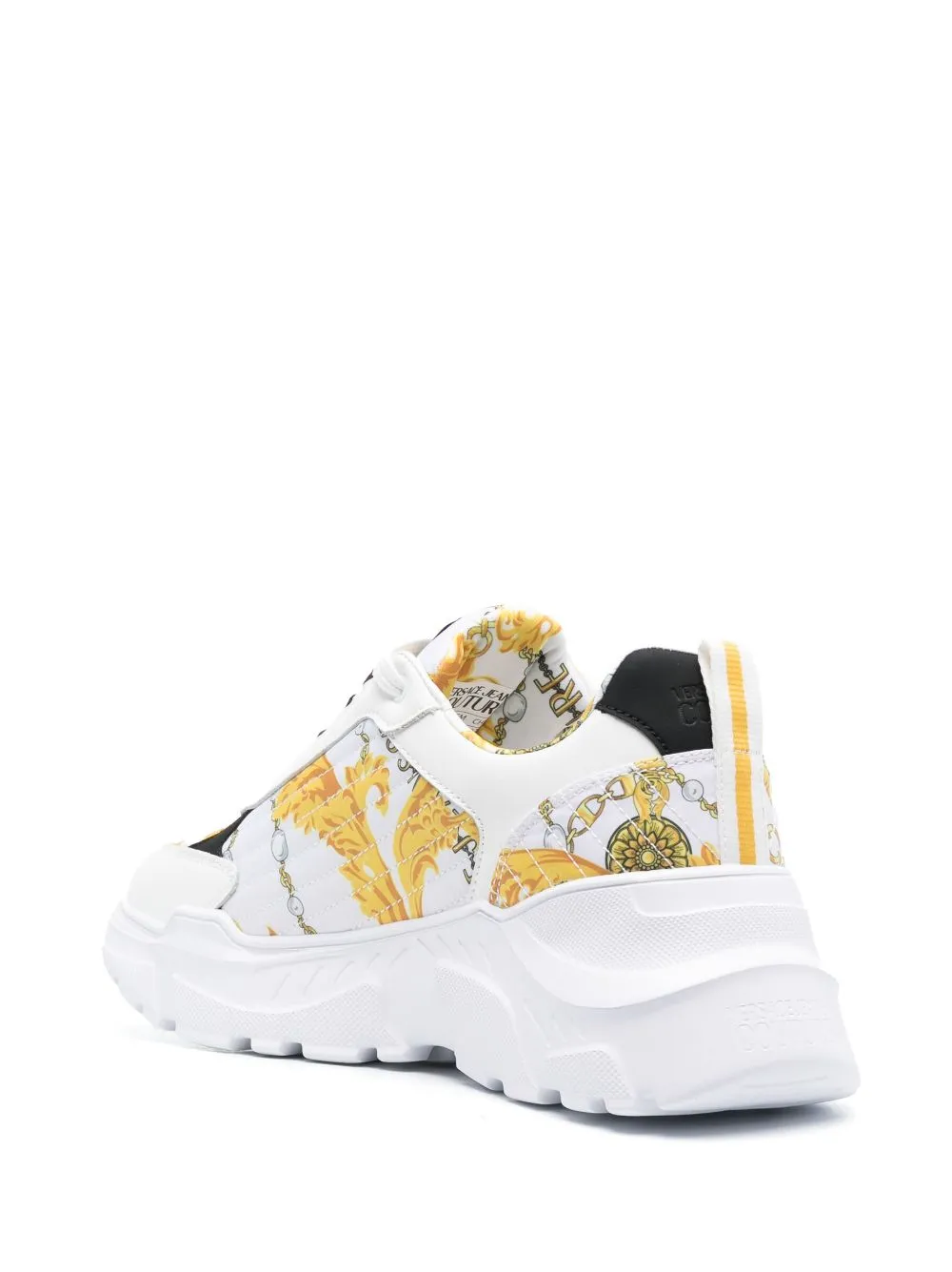 sneaker bianca stampa barocca