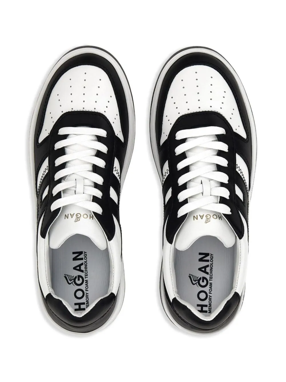 sneaker h630 bianca e nera