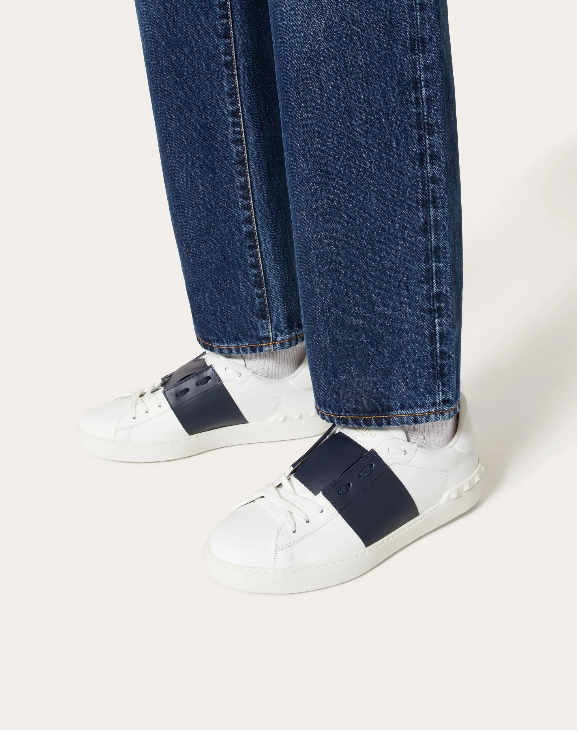 SNEAKER OPEN IN VITELLO