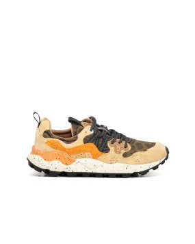 Sneaker Yamano 3 Uni Suede Print Beige
