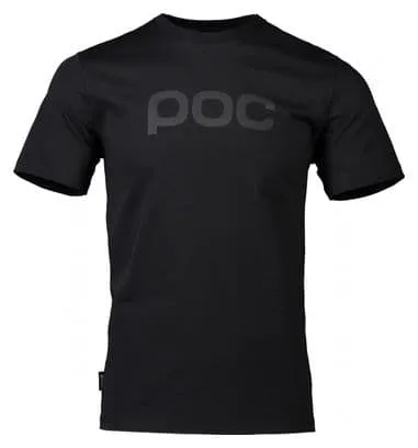 T-Shirt Poc Logo Nero Uranium