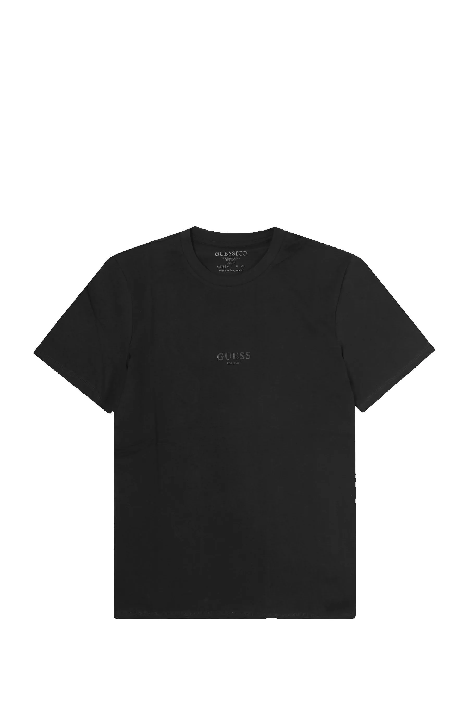 T-SHIRT UOMO GUESS JEANS JET BLACK