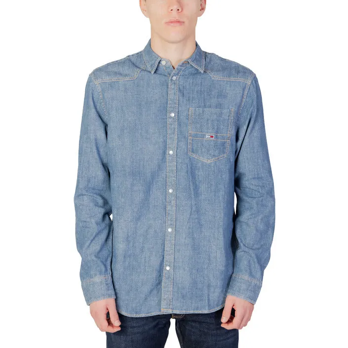Tommy Hilfiger Jeans camicia blu   